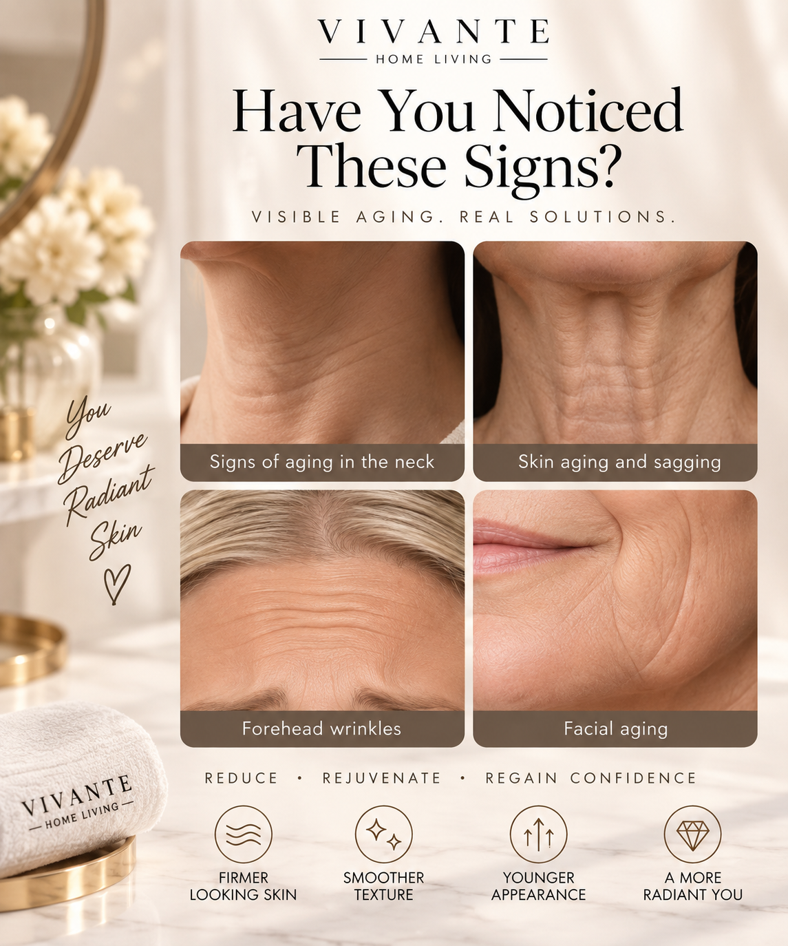 Vivante Sculpt EMS Face Lifting & Neck Massager